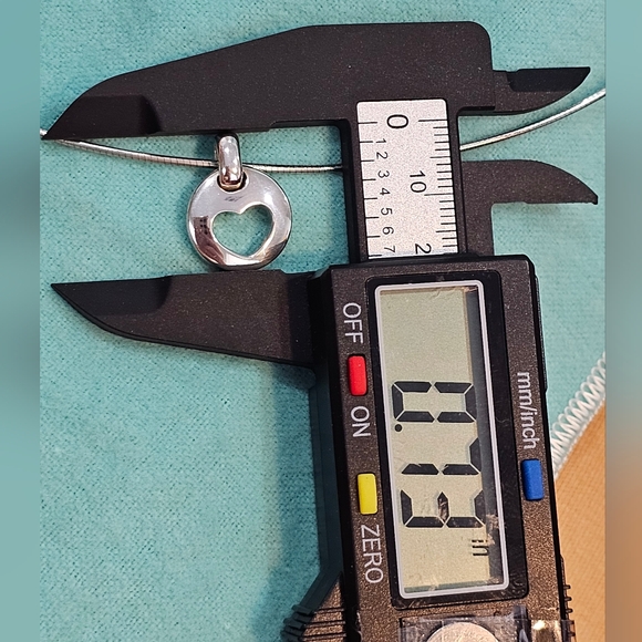 💘Tiffany & Co. Heart Circle 1999 Stencil Cut-Out Necklace in 925 STER Silver✨️ - Picture 14 of 16